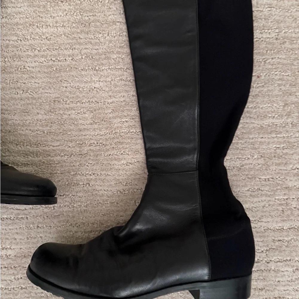STUART WEITZMAN 5050 leather over knee Boots 6.5
